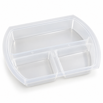 Michley Replacement Organizer Tray for Large Owl-Patterned Sewing Basket – 3 Compartments