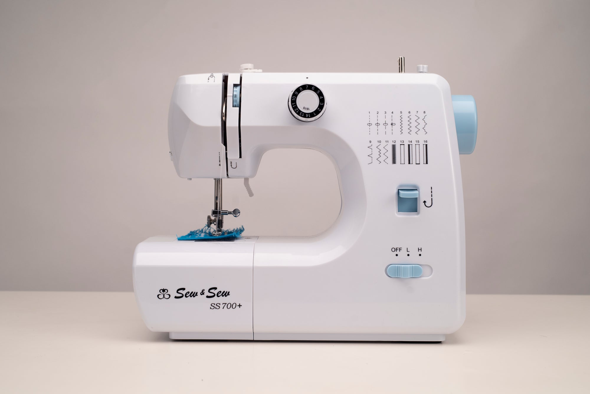MICHLEY SewSimple Handheld 2-Thread Sewing Machine